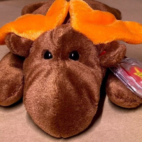 Ty Beanie Baby Original Chocolate 1993 Retired w/Rare Tag Errors Red Stamp #205 - Picture 7 of 12